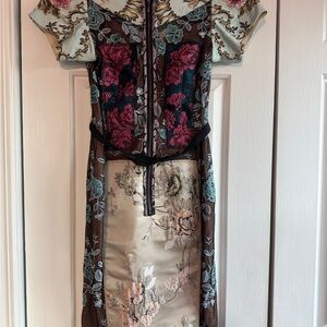 Floral Embroidered Dress for Anthro by Byron Lars - Beguile